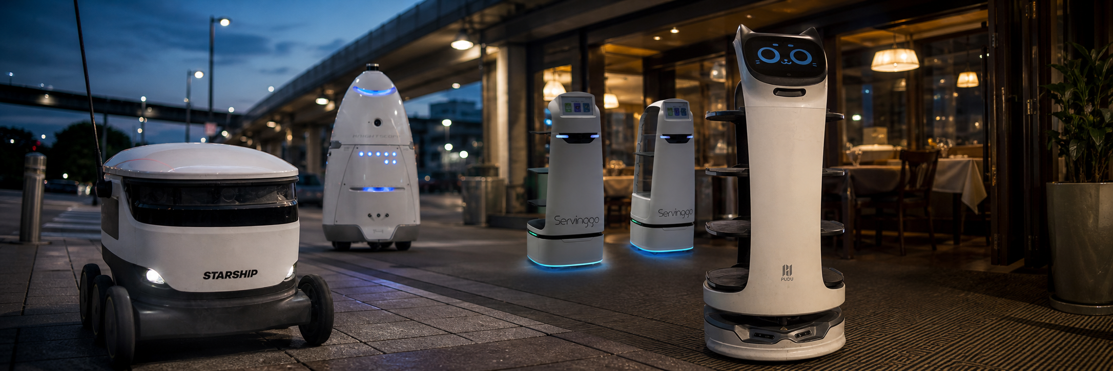 Mobile AI Service Robots and Everyday Politics of Space